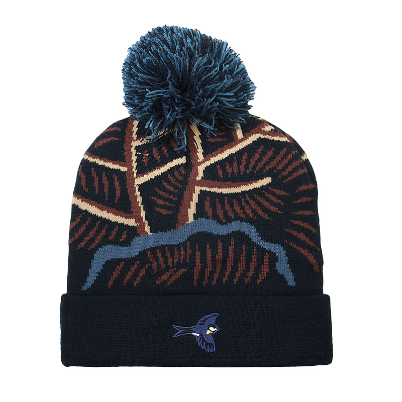  синяя шапка Запорожец heritage Снегирь Snigir-dark/navy - цена, описание, фото 2